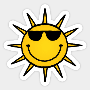 Sunny Cool Sticker